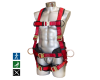 Padded positioning harness